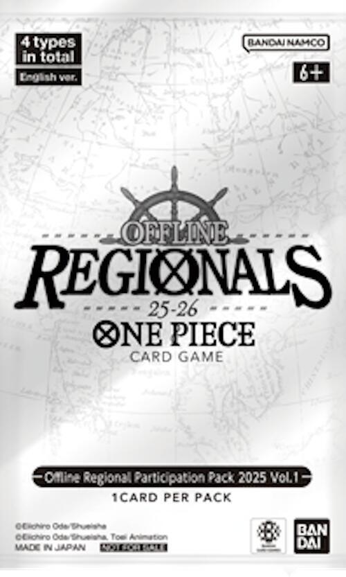 Offline Regional Participation Pack 2025 Vol. 1 - One Piece Card Game