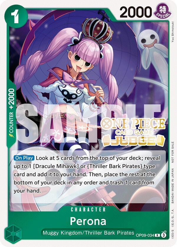 Perona (Judge Pack Vol. 5) - One Piece Card Game
