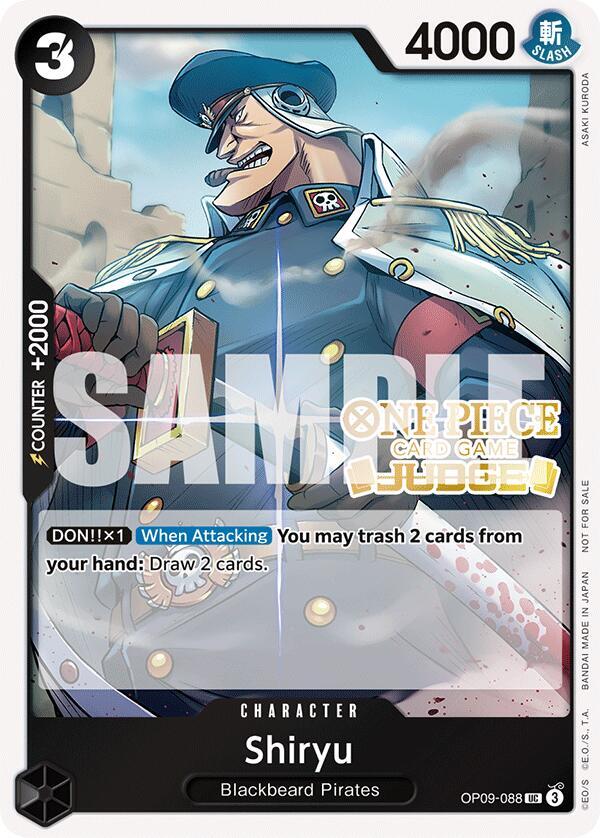 Shiryu (Judge Pack Vol. 5) - One Piece Card Game
