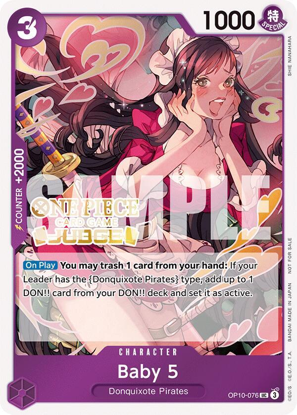 Baby 5 (Judge Pack Vol. 5) - One Piece Card Game