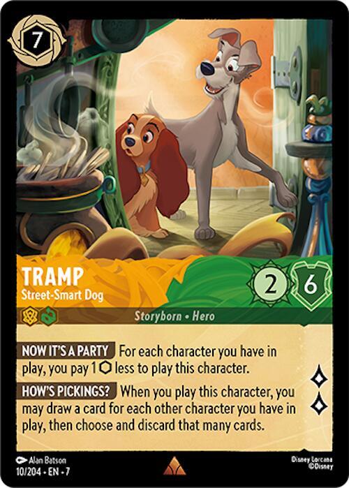 Tramp - Street-Smart Dog - Disney Lorcana