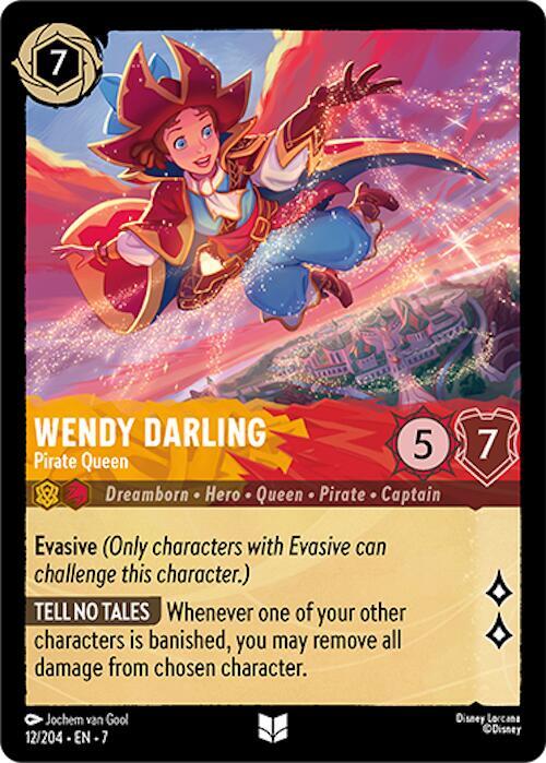 Wendy Darling - Pirate Queen - Disney Lorcana
