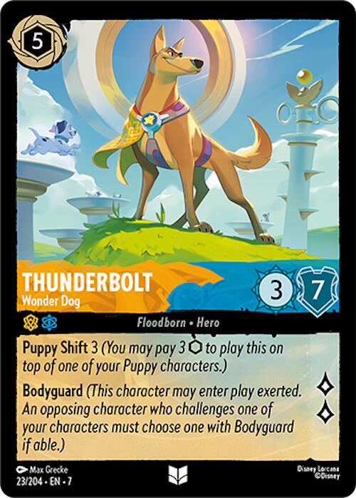 Thunderbolt - Wonder Dog - Disney Lorcana