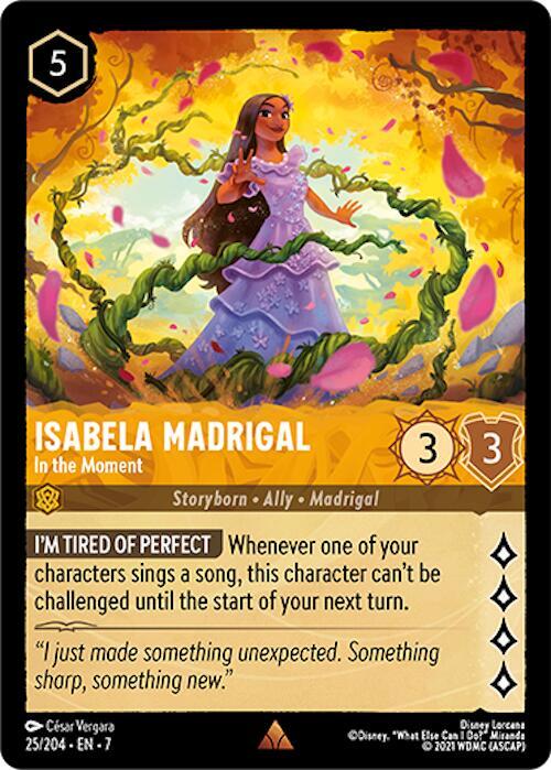 Isabela Madrigal - In the Moment - Disney Lorcana