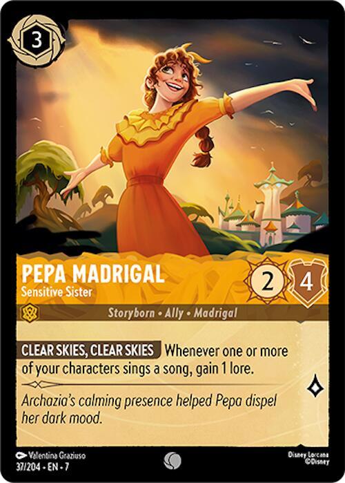 Pepa Madrigal - Sensitive Sister - Disney Lorcana
