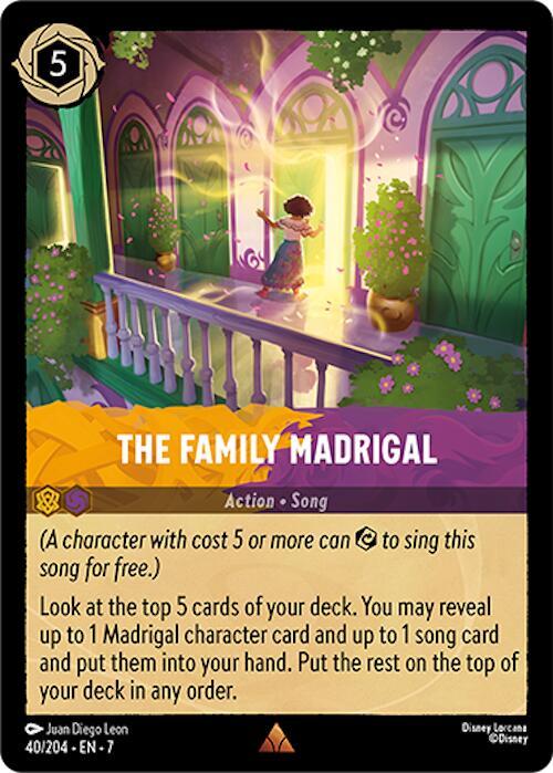 The Family Madrigal - Disney Lorcana