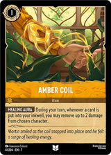 Amber Coil - Disney Lorcana