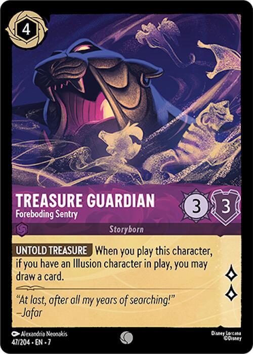 Treasure Guardian - Foreboding Sentry - Disney Lorcana