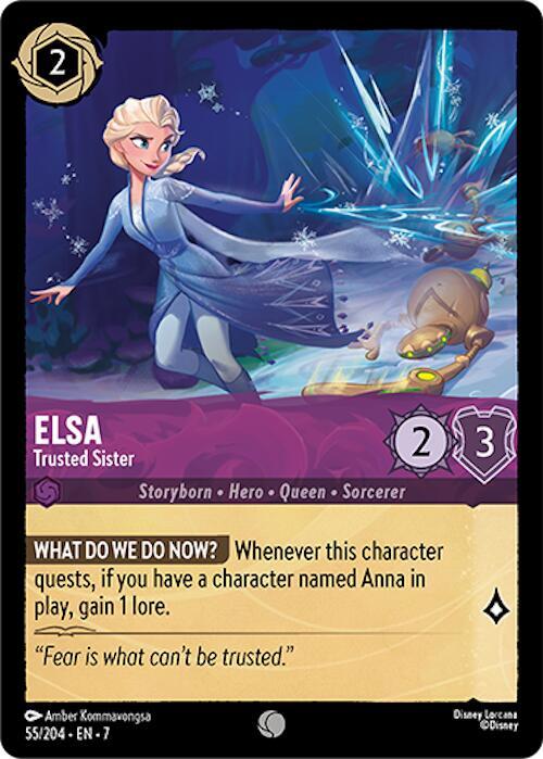 Elsa - Trusted Sister - Disney Lorcana