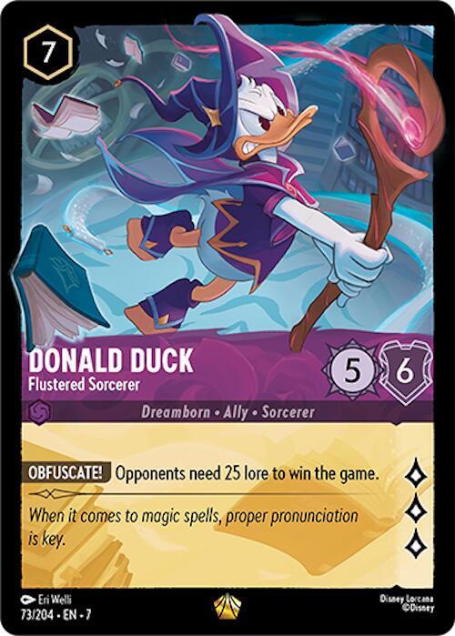 Donald Duck - Flustered Sorcerer - Disney Lorcana