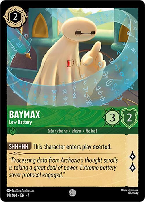 Baymax - Low Battery - Disney Lorcana