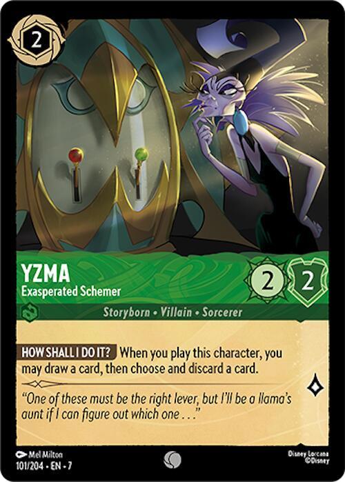 Yzma - Exasperated Schemer - Disney Lorcana