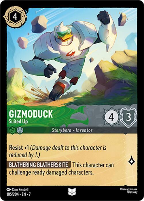 Gizmoduck - Suited Up - Disney Lorcana