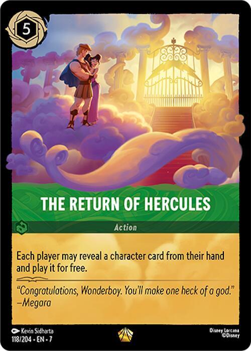 The Return of Hercules - Disney Lorcana