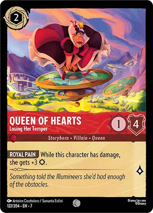 Queen of Hearts - Losing Her Temper - Disney Lorcana