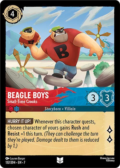 Beagle Boys - Small-Time Crooks - Disney Lorcana