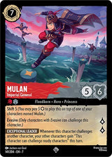 Mulan - Imperial General - Disney Lorcana