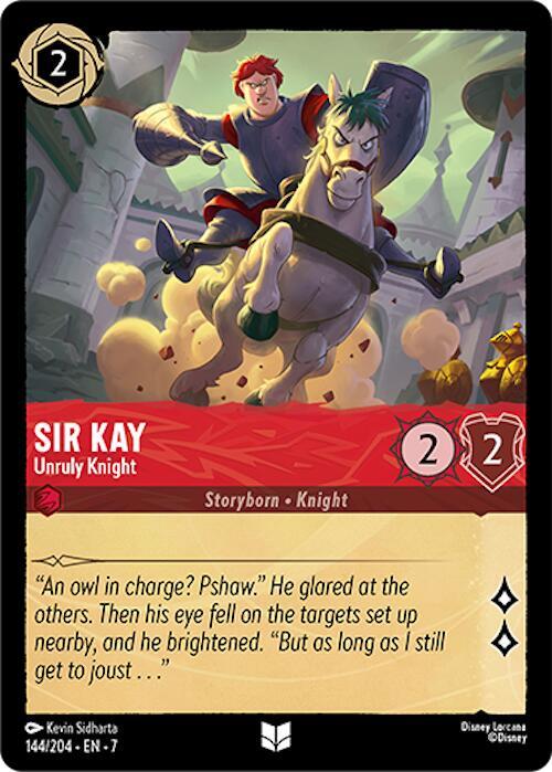 Sir Kay - Unruly Knight - Disney Lorcana