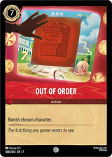 Out of Order - Disney Lorcana
