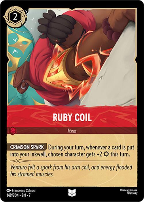 Ruby Coil - Disney Lorcana