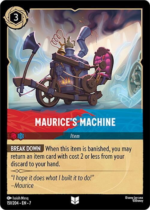Maurice's Machine - Disney Lorcana
