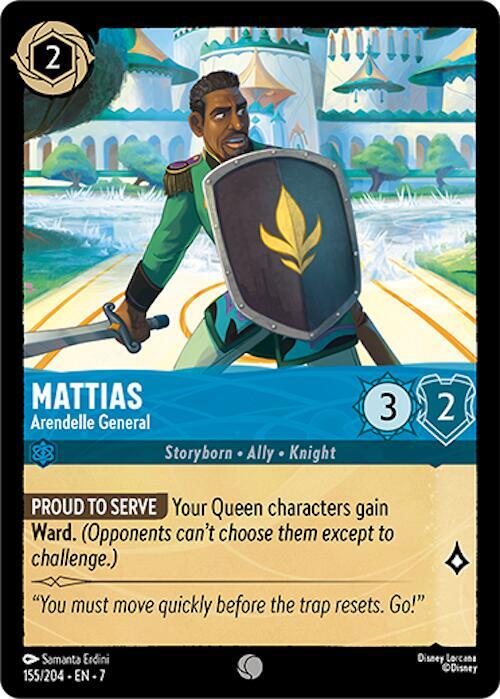 Mattias - Arendelle General - Disney Lorcana