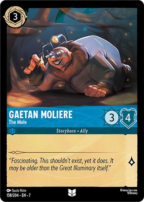 Gaetan Moliere - The Mole - Disney Lorcana