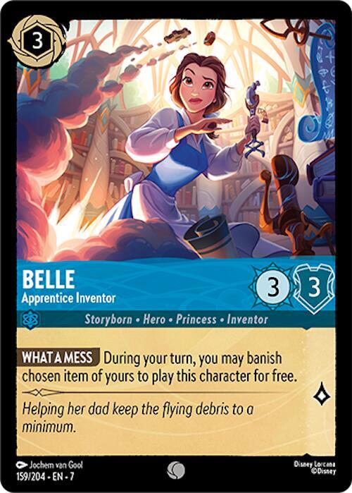 Belle - Apprentice Inventor - Disney Lorcana
