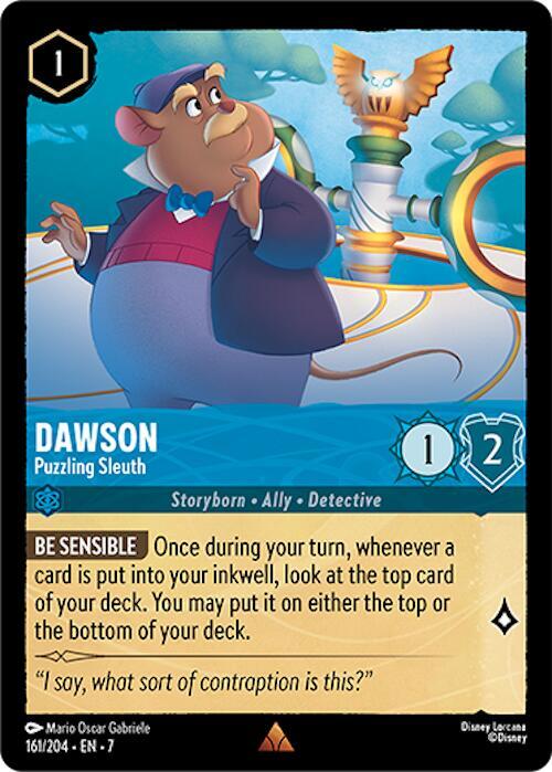 Dawson - Puzzling Sleuth - Disney Lorcana
