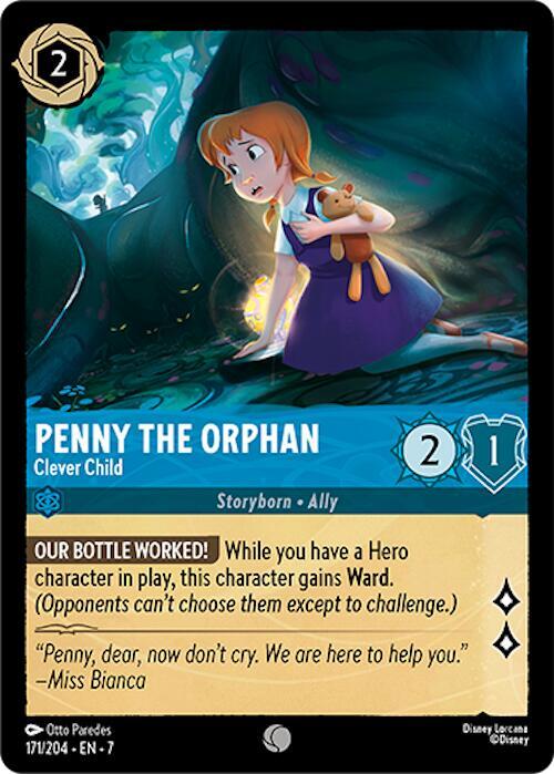 Penny the Orphan - Clever Child - Disney Lorcana
