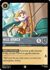 Miss Bianca - Unwavering Agent - Disney Lorcana