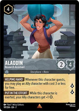 Aladdin - Research Assistant - Disney Lorcana
