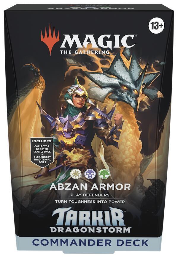 Tarkir: Dragonstorm Commander Deck - Abzan Armor - Magic: The Gathering