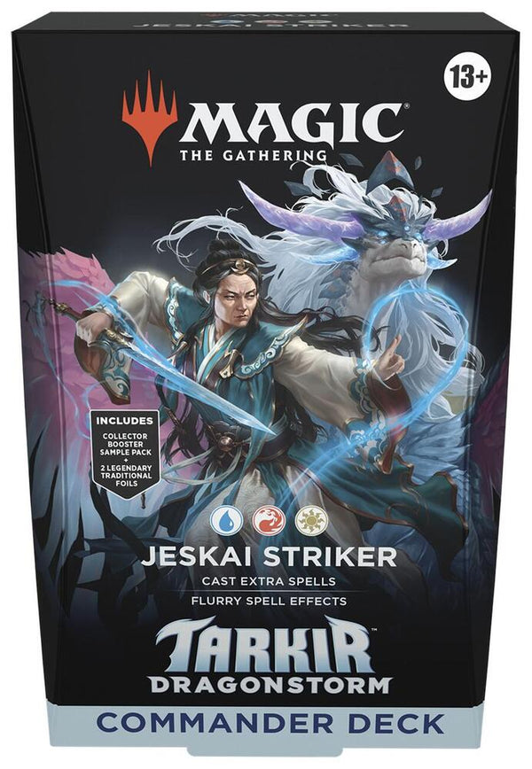Tarkir: Dragonstorm Commander Deck - Jeskai Striker - Magic: The Gathering
