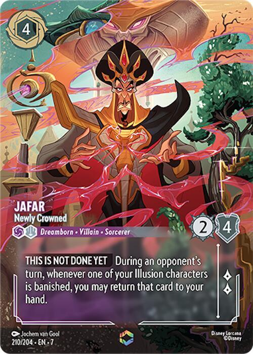 Jafar - Newly Crowned (Enchanted) - Disney Lorcana