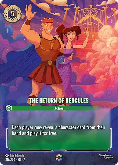 The Return of Hercules (Enchanted) - Disney Lorcana