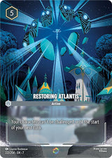 Restoring Atlantis (Enchanted) - Disney Lorcana