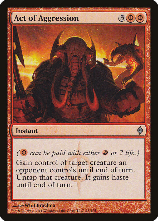 Act of Aggression - Magic: The Gathering