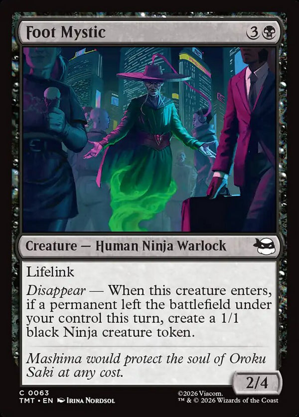 Foot Mystic - Magic: The Gathering
