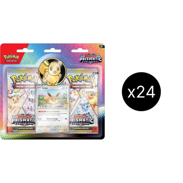 Prismatic Evolutions 2-Pack Blister Case - Pokémon