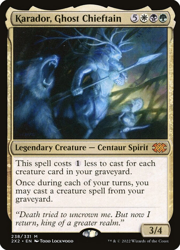 Karador, Ghost Chieftain - Magic: The Gathering