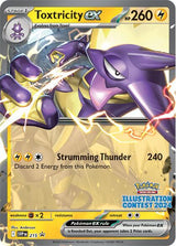 Toxtricity ex - 215 (Illustration Contest 2024) - Pokémon