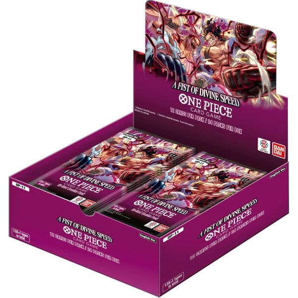 A Fist of Divine Speed Booster Box - One Piece Card Game