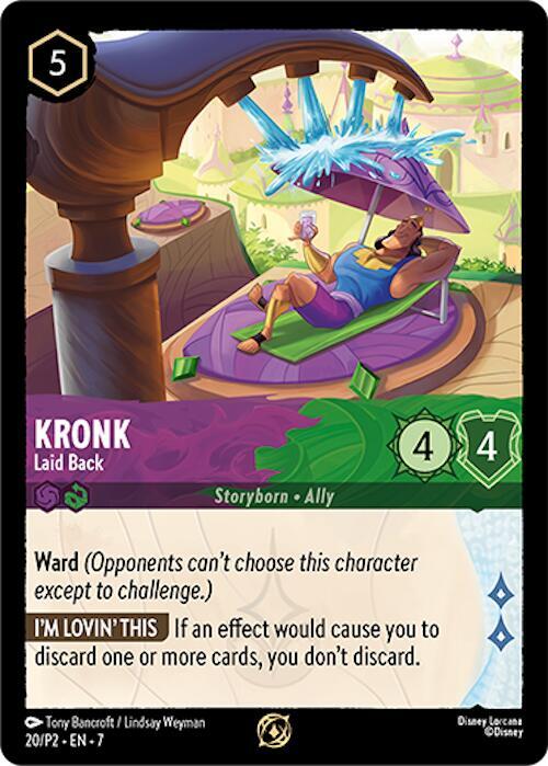 Kronk - Laid Back - Disney Lorcana