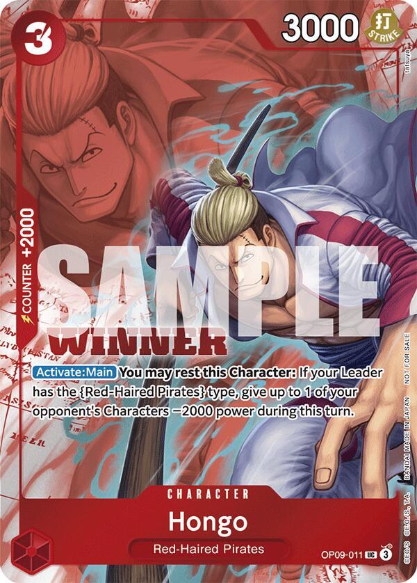Hongo (Winner Pack 2025 Vol. 2) - One Piece Card Game