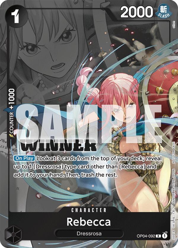 Rebecca (Winner Pack 2025 Vol. 2) - One Piece Card Game