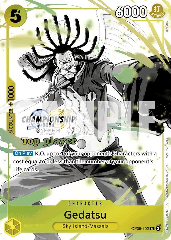 Gedatsu (Championship 2024 Top Player Pack Vol. 2) - One Piece Card Game