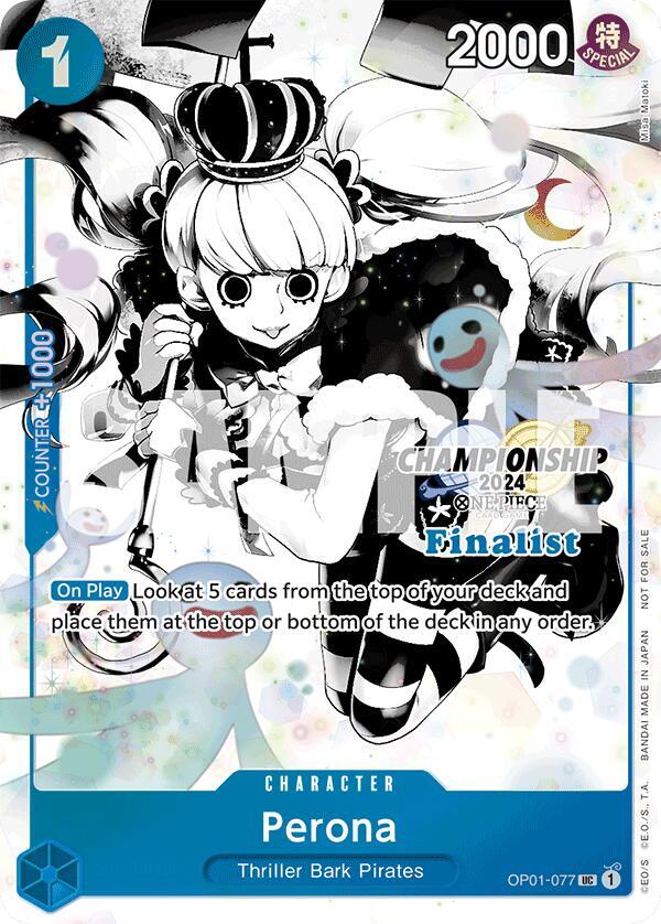 Perona (Championship 2024 Finalist Card Set Vol. 2) - One Piece Card Game