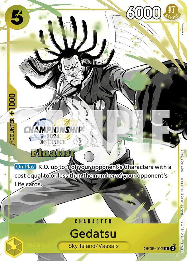 Gedatsu (Championship 2024 Finalist Card Set Vol. 2) - One Piece Card Game