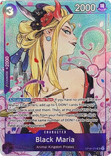 Black Maria (Illustration Box Vol.2) (Textured) - One Piece Card Game